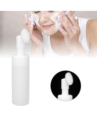 Foaming Bottle with Brush Prevent Leakage Facial Cleanser Foaming Bottle Spiral Bottle Mouth Silicone Brush Head Fastening Pump Head for Cleanser Bottling(#1) - Buy Online on GoSupps.com