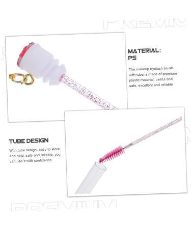 FOMIYES 50 pcs keychain mascara brush mascarades for women empty mascara tube and wand lash brush with tube 11.2x1cmx5pcs Assorted Colorx5pcs - Buy Online on GoSupps.com