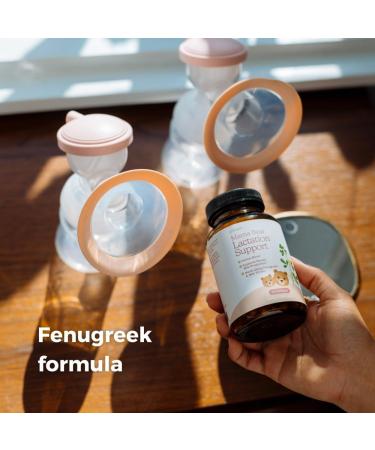 SPRIGS Mama Bear Herbal Lactation Support 120 Capsules | Breastfeeding Supplement with Galactagogue Herbs Like Fenugreek & Milk Thistle to Support Breastmilk Production | for Nursing or Pumping Moms - Buy Online on GoSupps.com