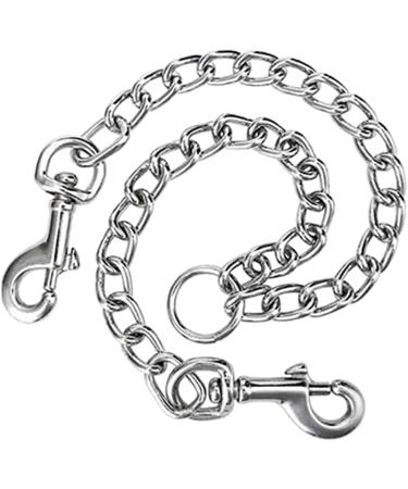 LERTREEUK Double Dog Leash | Stainless Steel 2-Way Chain Coupler | 60cm Double Leash for Dogs - International Shipping Available - Buy Online on GoSupps.com