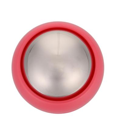 Healvian hand massage ball Face tools back massager foot massage device. Servant massage ball Ball for alleviation of muscle pain stainless steel scroll wheel fasciitis massage globe 6.5x6.5x6cm pink