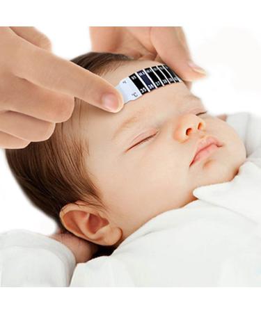 New Reusable Kids Infant Safety Forehead Strip Thermometer Baby Temperature Fever Body Test