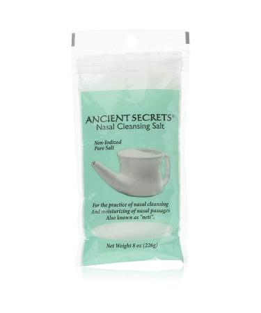 Ancient Secrets Nasal Cleansing Pot Salt - 12x8 Oz
