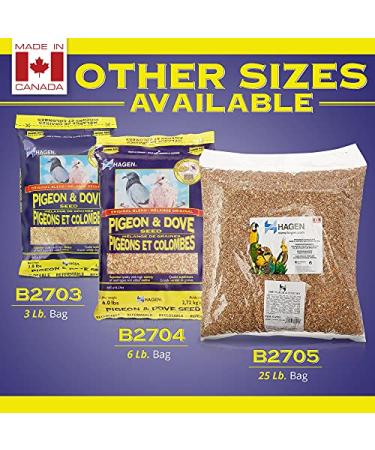 Hagen Pigeon & Dove Seed - Complete Nutritional Bird Food for Healthy Birds - Buy Online on GoSupps.com