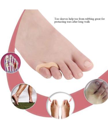 10 Pcs Gel Little Toe Buddy Toe Corrector & Straightener for Tailor's Bunion Pain Relief - Buy Online on GoSupps.com