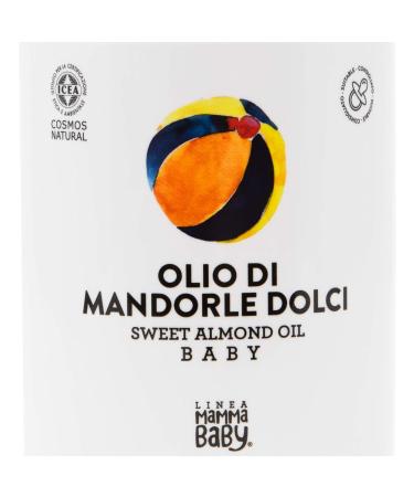 Linea Mammababy Cosmos Natural Sweet Almond Oil 500ml - Nourishing Baby Oil for Delicate Skin | Shop Internationally - Buy Online on GoSupps.com