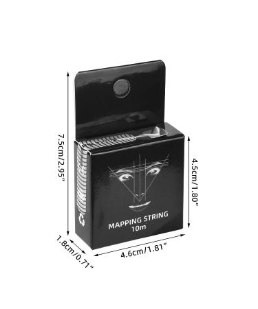 JimKing Pre-inked Eyebrow Mapping String - Premium Microblading Tool for Precise Eyebrow Shaping - 10 Meters - Buy Online on GoSupps.com