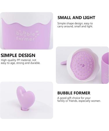 SPDD Facial Cleanser Foam Maker Cup - Blue Bubble Foamer Device for Face Wash - Buy Online on GoSupps.com