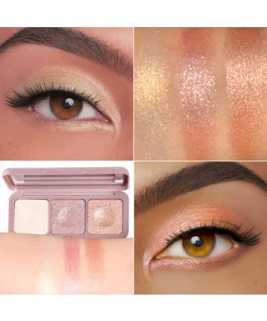 FAEYLI 3 Color Eyeshadow Palette | High Pigment Matte Shimmer | Long-Lasting Nature Makeup Palette - Buy Online on GoSupps.com