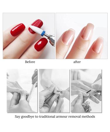 Ceramic Nail Drill Bits Set - Professional 10Pcs 3/32 Cuticle Remover for Acrylic Gel Nails - Crystal Nail Extension Tool - Nail Removal Kit - 10 Count - Buy Online on GoSupps.com