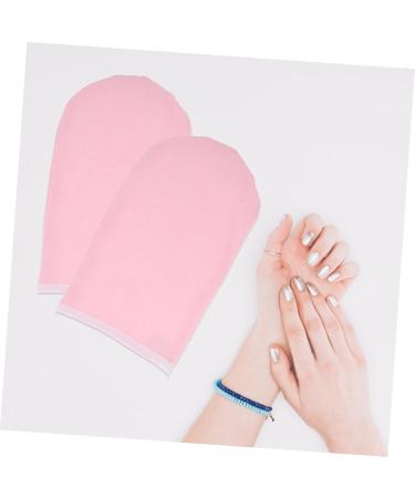 Healeved 2 Pi ces Prot ge-mains Lot de Mitaines pour Bain de Cire Chaude Soins Salon Beaut  - Buy Online on GoSupps.com