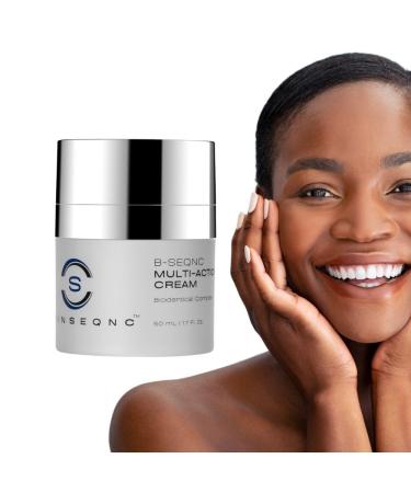 B-SEQNC Multi-Action Cream | Advanced Anti-Aging Moisturizer | Collagen Boosting & Skin Rejuvenation | 1.7 oz - International Shipping Available - Buy Online on GoSupps.com