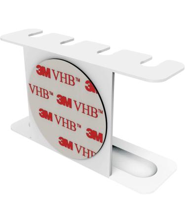 OCTOPODIS Stainless Steel Toothbrush Head Holder - Compatible with Oral-B, Sonicare, Waterpik | Adhesive & Free-Standing (White) - Buy Online on GoSupps.com