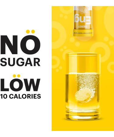 VOOST Caffeine Energy Drink Supplement - Orange Mango Flavor 40 Count | No Sugar, Low Calorie Effervescent Tablet with Vitamin B Complex - Buy Online on GoSupps.com