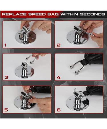 Speed Bag Giratorio con rodamiento de Bolas de 360  - Buy Online on GoSupps.com