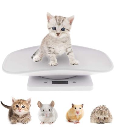 Digital Pet Scale Baby Scale Food Weight Mini Scale LCD Electronic Scales for Measure Small Dog Cat Small Animals Pet Food (Mini Pet Scale)
