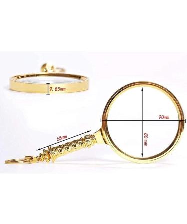 Spacmirrors Magnifying Glass Holding Magnifying Glass Handheld Magnifying Glass - Gold Magnifier - Buy Online on GoSupps.com
