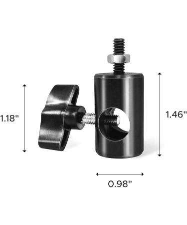 LS Photography Rapid Adapter 5/8 Stud to 1/4 Thread Multi-Functional Mount Bracket for Photo Video Studio - LGG860 - Buy Online on GoSupps.com