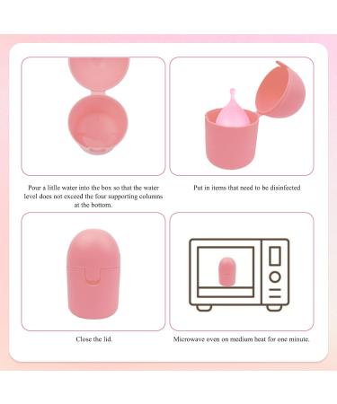 Menstrual Cup with Sterilizer - Medical Silicone Reusable Menstrual Disc & Bands | Shop Now! - Buy Online on GoSupps.com