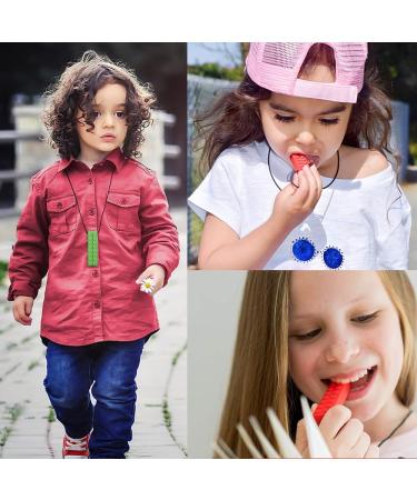 Panny & Mody 6-Pack Chewing Chain Set | Silicone Pencil Attachments for Autism & ADHD | Chewable Jewelry & Sensory Oral Motor Aids - Buy Online on GoSupps.com