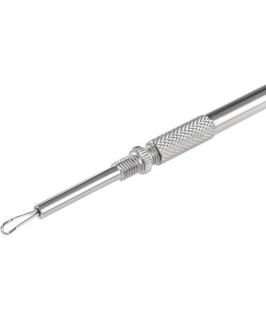 REMOS Comedone Squeezer & Pimple Remover - Stainless Steel Milia Knife with Stylus & Loop for Effective Skin Care | International Shipping Available - Buy Online on GoSupps.com