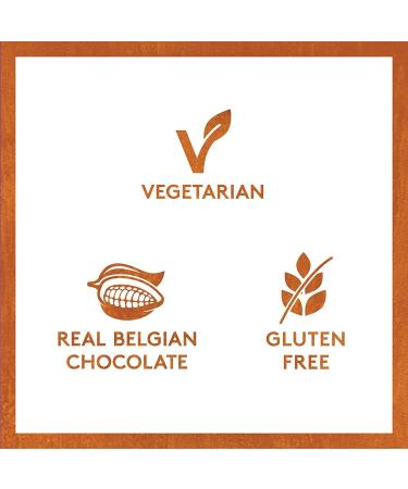 FOREST FEAST | Salted Caramel Milk Belgian Chocolate Almonds Gluten-Free Vegetarian Snack 8 x 120g - Buy Online on GoSupps.com