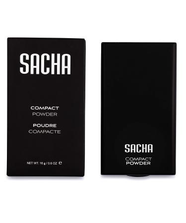 Sacha Buttercup No Color Face Powder Compact - Translucent Oil-Control Powder for All Skin Tones 0.45 oz - Buy Online on GoSupps.com