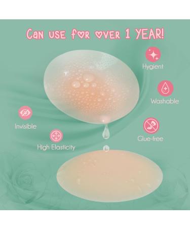 GAKI Store Boob Tape for Breast Lift | Sweat-Proof & Skin-Friendly with Safe Medical Material | Bob Tape for Large Breasts + 1 Pair Reusable Silicone Nipple Cover - Buy Online on GoSupps.com