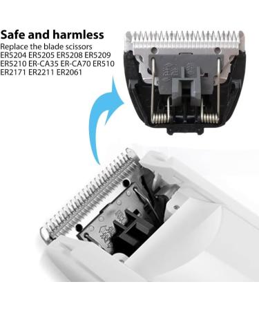 Electric Hair Clipper Cutter Head Replacement for Panasonic ER-CB60 ER224S ER224RC ER5205 ER5204 ER5208 ER5210 - Buy Online on GoSupps.com