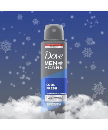 Buy Men + Care Cool Fresh Spray Deodorant & Anti-Perspirant 150ml International Version - Set of 6 | Best Anti-Perspirant for Freshness - Buy Online on GoSupps.com