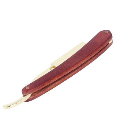 Premium Stainless Steel Straight Edge Razor for Men | Manual Beard Blade Holder | Rust-Resistant Self-Care Tool | Perfect Beard Formation - Buy Online on GoSupps.com