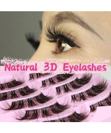 Shop Laoya Boho Cat Eye False Eyelashes | 5D Volume Wispy 17mm Strip Lashes - 5 Pairs Pack for Natural Look | Best International Shipping - Buy Online on GoSupps.com