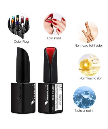 VENALISA 15ml Pure White Gel Nail Polish - Soak Off UV LED for DIY Nail Art & Manicure | Perfect for Home & Salon Use - Buy Online on GoSupps.com