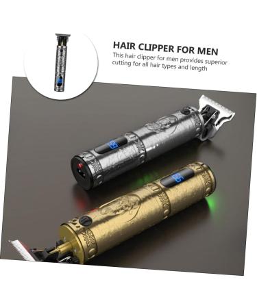 DOITOOL 1 Set Oil Head Hair Clipper Electric Clipper Beard Razor Beard Trimmer Rechargeable Hair Trimmer Clipper for Hair Cutting Clear Handbag Liquid Crystal Metal Man Clippers - Buy Online on GoSupps.com