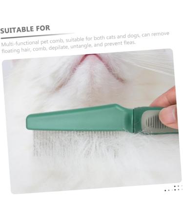 ERINGOGO Peigne De Toilettage Pour Chien Et Chat Peigne N uds Avec Dents Fines limine Poils Emm l s Et Sous-poils Outil De Toilettage Durable Et - Buy Online on GoSupps.com