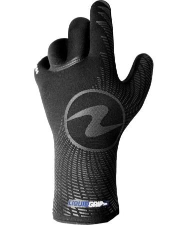 Aqua Lung Liquid Grip 3mm Gloves - Large | Durable & Flexible Design - Buy Online on GoSupps.com