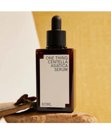 ONE THING Centella Asiatica Serum 2.7 Fl Oz | CICA HA Hydrating Serum for Oily Acne Prone Skin | Vegan Korean Skincare for Sensitive & Irritated Skin - Buy Online on GoSupps.com