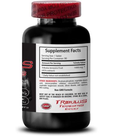 Energy Recovery - TRIBULUS TERRESTRIS EXTRACT - Dynamic Muscle Strength Active Stamina Physical Endurance Strength Support Energy Recharge Stamina Power Strength Formula 3 Bottles 270 Tablets - Buy Online on GoSupps.com