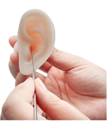 Soft Silicone Ear Model - Artificial Simulation Human Ear - Ear Acupuncture Point Model - for Acupuncture Studs Earring Earphone Bluetooth Headset Display Props - Buy Online on GoSupps.com