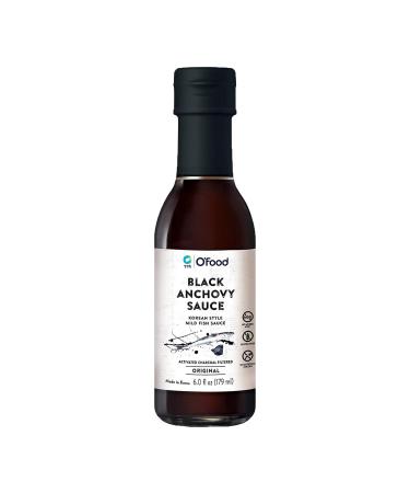 O'Food Chung Jung One Umami Sauce, Black Anchovy Sauce, Magic Seasoning, Korean Style Mild Fish Sauce, Original, No Added MSG, Gluten & Fat Free Paleo & Keto Diet Friendly, 6.0 fl oz (179ml)