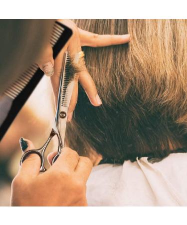ESSOY Professional 6.7-Inch Thinning Shears Stainless Steel Haircut Scissors for Home Salon Barber - Hairdressing Scissor for Women Men Kids - Buy Online on GoSupps.com