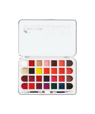 Ruwshuuk Makeup Palette | Eyeshadow Palettes 28 Colors Water Resistant - Long Lasting Makeup with Lip Gloss and Blusher for Women and Teens