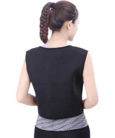 Magnetic Field Therapy Self-Warming Vest for Men & Women - Back Lumbar Spine Shoulder Support Belt - Winter Fitness Tank Top - Black XXL - Buy Online on GoSupps.com