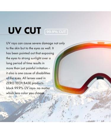 ZERO TECH BASE Oakley Crowbar Snow Goggle Replacement Lens - Ski/Snowboard - Buy Online on GoSupps.com