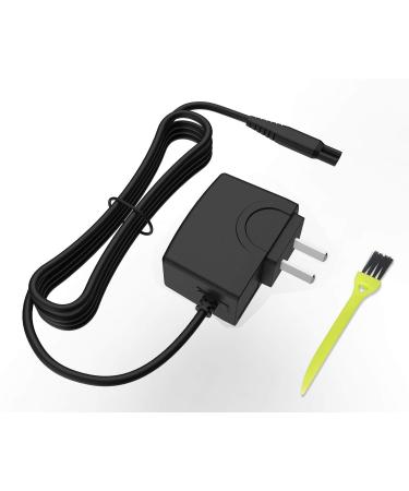 15V Philips One Blade Charger QP2630 QP6510 QP6520 for Philips Norelco HQ8505 Multigroom 5000 7000 Bodygroom Aquatouch Sensotouch Smarttouch All-in-One 7900 Philips Shaver Charger(Not for QP2520)
