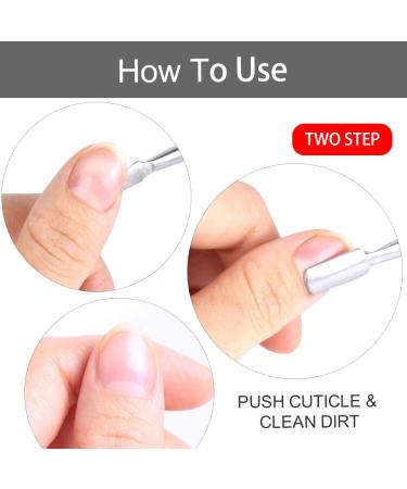 FANDAMEI Nail Gel Polish Remover Tool - Cuticle Pusher and Peeler Set - Buy Online on GoSupps.com