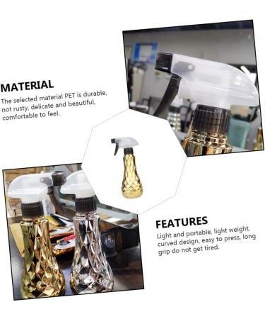 Mikinona 1pc Spray Bottle Travel Hair Spray Bottle Sprayer Squirt Bottle for Hair Plastic Containers Portable Clear Hair Gel Water Sprayer Liquid The Pet Watering Can Modeling - Buy Online on GoSupps.com