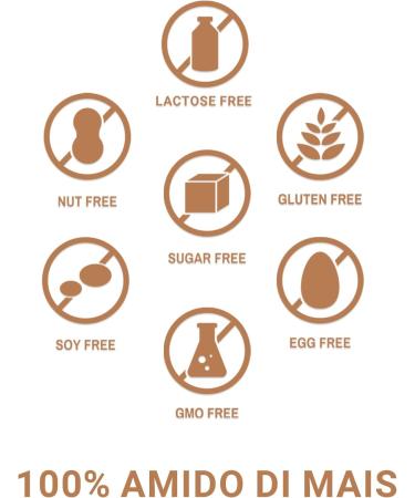 Saporepuro Corn Starch Powder 1500g - Gluten Free - Buy Online on GoSupps.com