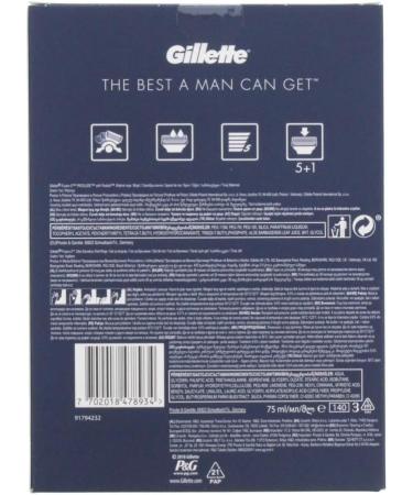 Gillette Fusion 5 Flexball Gift Set - Premium 2-Piece Shaving Set for Men | International Shipping Available - Buy Online on GoSupps.com