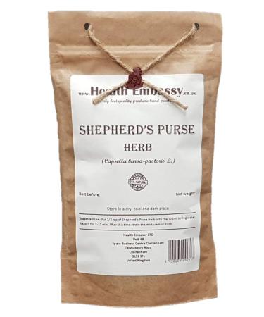 Shepherd's Purse Herb Tea | Capsella Bursa Pastoris | Bourse Pasteur Tisane | Health Embassy (50g)